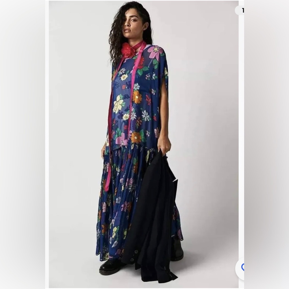 Free People Mina Maxi Dress Size S $298. B13